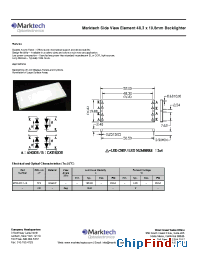 Datasheet MTBL2411-G manufacturer Marktech